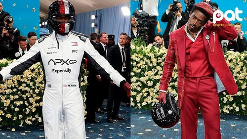 Damson Idris sorprende en la MET Gala 2025 como “piloto” antes de revelar su atuendo