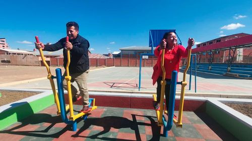 Entregan parque infantil de Villa Juliana que beneficiará a familias del Distrito 3