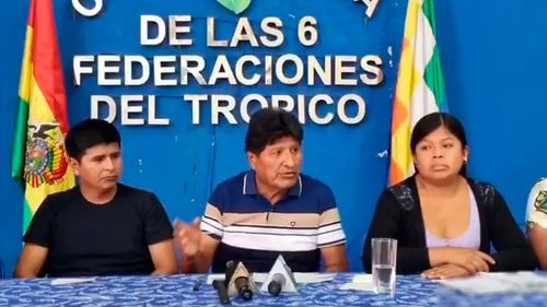 Evo Morales vincula a Cerimedo con un presunto plan para intervenir el Trópico