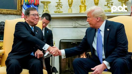 Donald Trump anunció un acuerdo comercial con Japón