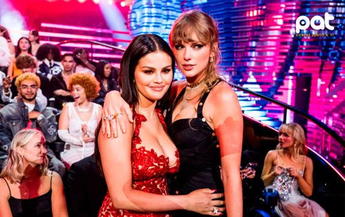 Cena íntima entre Taylor Swift y Selena Gomez tras recuperar sus discos