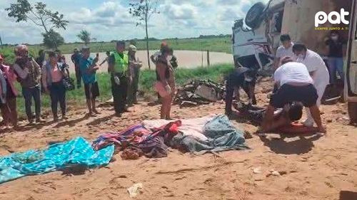 Trágico accidente en San Julián deja al menos 10 fallecidos