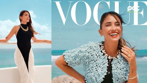 Antonela Roccuzzo protagoniza la portada de Vogue México.