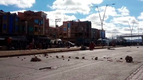 ABC registra nueve bloqueos activos en el país