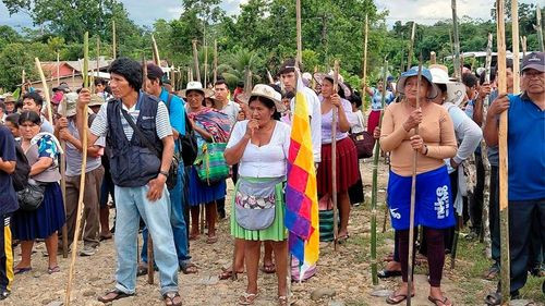 Cocaleros del Trópico se movilizan en vigilias para resguardar a Evo Morales