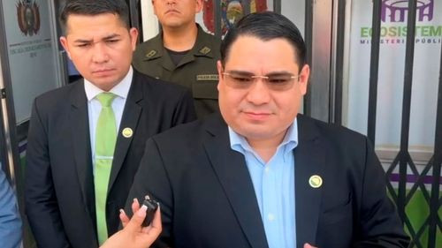 Fiscal General garantiza seguridad de Balderas y posesiona a Alexander Mendoza en Beni