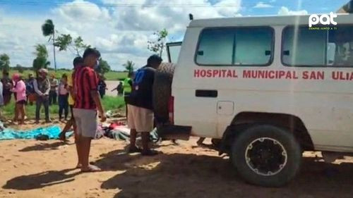 Sobrevive un hombre al trágico accidente en San Julián; está hospitalizado