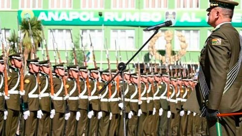 Policía refuerza plan de seguridad para la transmisión de mando presidencial Policía refuerza plan de seguridad para la transmisión de mando presidencial