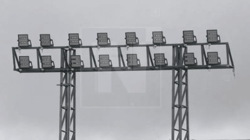 Instalan nuevas luminarias en el Tahuichi y prevén estrenarlas este fin de semana