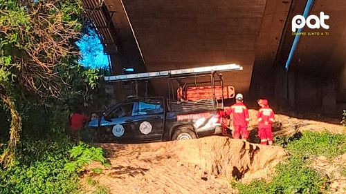 Hombre hallado en una maleta en el río Piraí fallecio por traumatismo craneoencefálico  