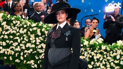 Rihanna confirma su tercer embarazo en la MET Gala