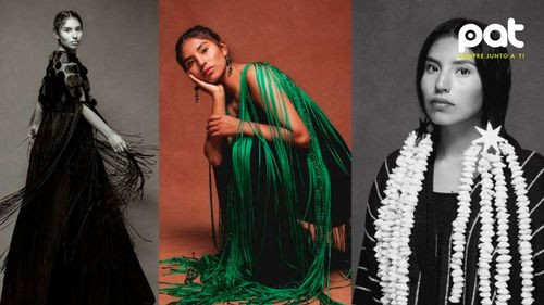 Albertina incursiona en el modelaje y busca revalorizar la moda boliviana