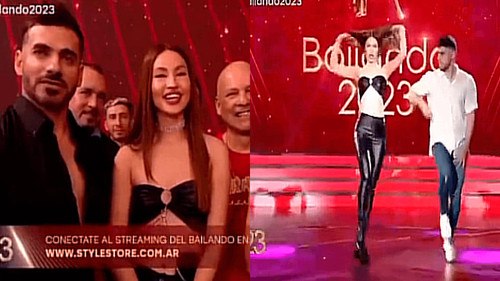  Boliviana Elena Watara Burgos en la pista de &quot;Bailando 2023&quot; y sorprende a Tinelli  con su sensual baile