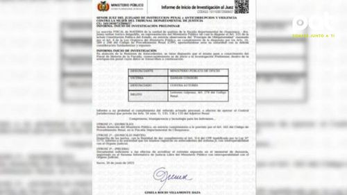 Imagen de Fiscalía inicia investigación preliminar por lesiones culposas en el caso del gobernador de Chuquisaca