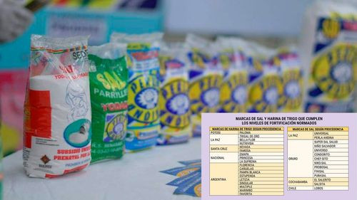 Gobierno Nacional presenta los productos que cumplen con la fortificación de yodo y hierro