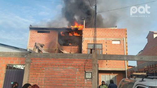 El Alto: Incendio en refugio de animales