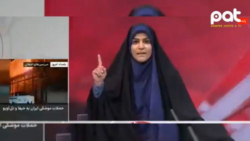 Israel ataca la televisión estatal iraní en plena transmisión en vivo