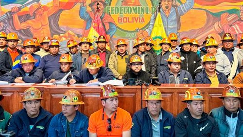 Mineros de La Paz dan 48 horas al Gobierno para atender sus demandas