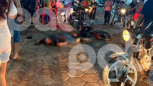 Ataque armado deja un fallecido en plena vía pública en la calle 25 de Mayo