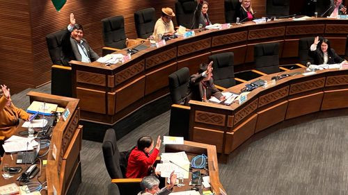 Senado aprueba retirar el busto de Evo Morales de la Asamblea Legislativa en un plazo de 72 horas