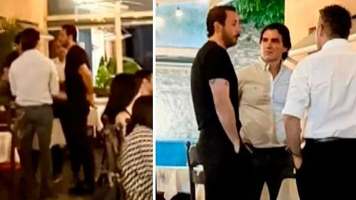 Velasco y Saavedra son captados juntos en restaurante de Santa Cruz