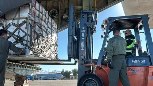 Cuatro países enviaron 45 toneladas de ayuda humanitaria para familias afectadas por los bloqueos
