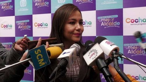 Marilyn Rivera es alcaldesa suplente por el viaje de Manfred a Brasil