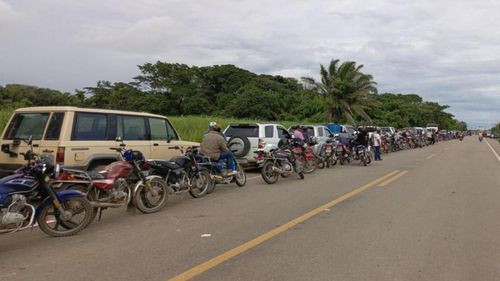Escasez de combustible: conozca los puntos de bloqueos en el departamento de Santa Cruz