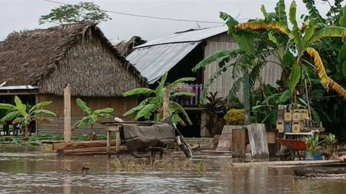 Desborde del río Ichilo deja varias comunidades aisladas