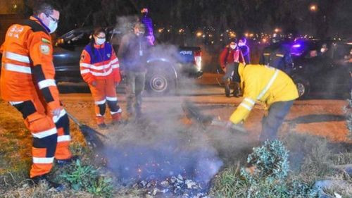 Activan plan para evitar fogatas en San Juan; la multa será de Bs 2 mil