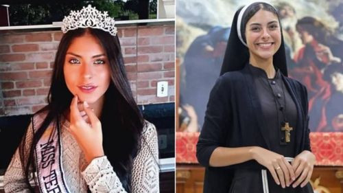 De modelo a monja: La joven que dejó las pasarelas para dedicarse a la religión