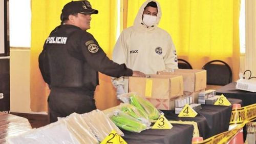 Policía secuestra explosivos que iban a ser utilizados por marcha