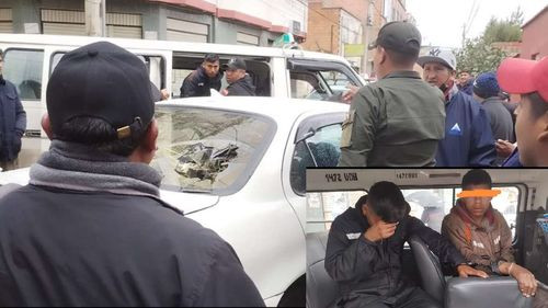 Tres sospechosos de robar taxi en ciudad satélite de en el Alto