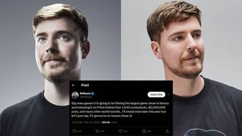 MrBeast lanzará su propio programa de concursos en Amazon Prime Video con más de 1000 concursantes y premios millonarios