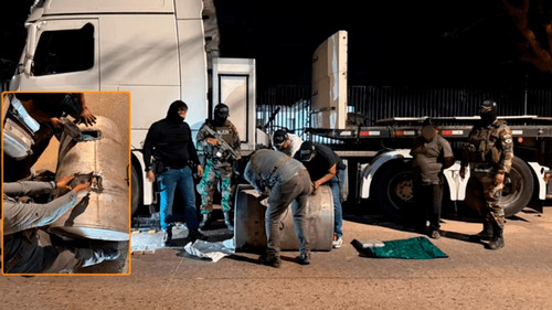 Droga en el tanque: incautan marihuana y cocaína en operativo en Santa Cruz