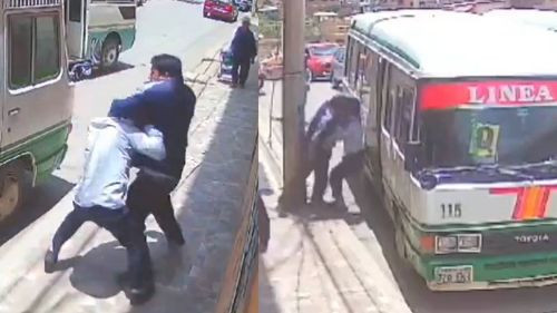 Violento Altercado entre Conductores de Micros en Sucre Desata Conmoción en Redes Sociales