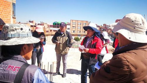 Cinco urbanizaciones del Distrito 3 reciben obras por cerca de Bs 500 mil