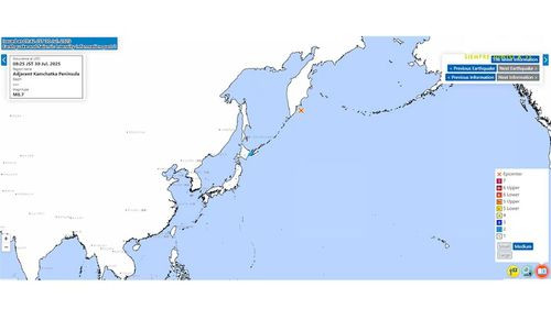 Sismo de magnitud 8.7 sacude la costa este de Rusia y activa alerta de tsunami en el Pacífico