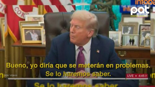 Trump advierte que derribará aviones venezolanos y anuncia regreso del “departamento de guerra”