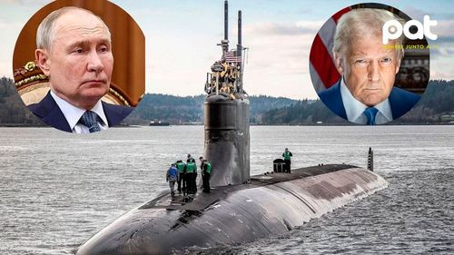 Trump ordena despliegue de submarinos nucleares cerca de Rusia tras amenazas de Medvédev