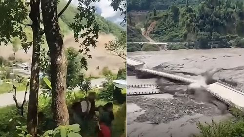 Potente riada deja 17 muertos y cientos de desaparecidos en Nepal