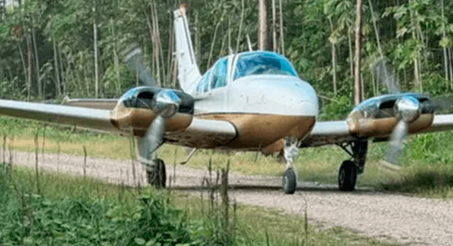 Operativo antidroga en el tipnis: incautan avioneta y más de media tonelada de cocaína