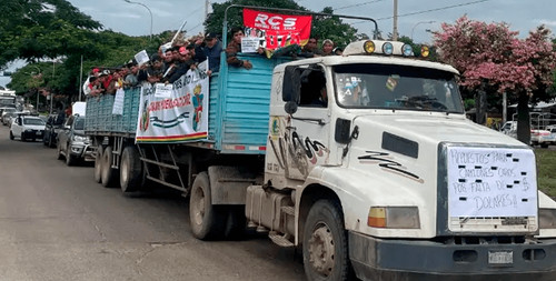 transporte pesado advierte con cierre de fronteras por escasez de diésel