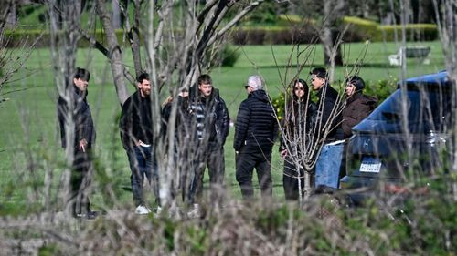Messi despidió a su padre en Rosario