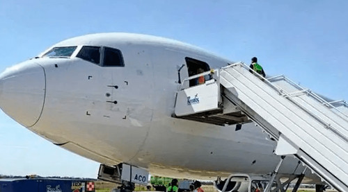 Simulacro de accidente aéreo en El Trompillo