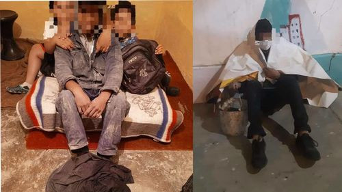 Félix, de 17 años, busca ayuda para sus dos hermanos pequeños