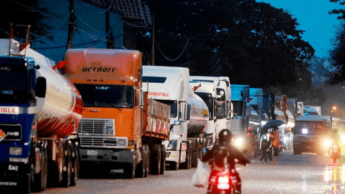 Crisis del diésel cumple un mes y las filas continúan