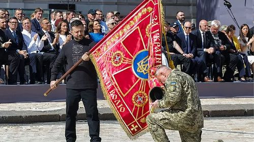 Ucrania cumple 35 años defendiendo su soberanía