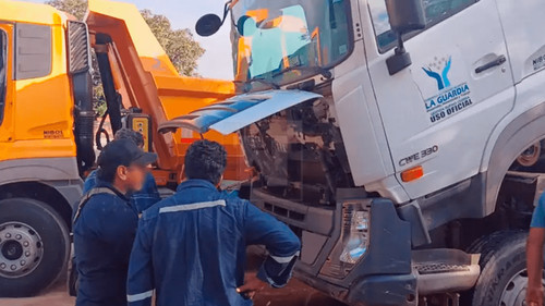 Comisión de transición detecta graves fallas mecánicas y maquinaria faltante en La Guardia