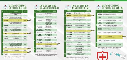 horarios de vacunación contra el covid-19 en los centros de salud del municipio